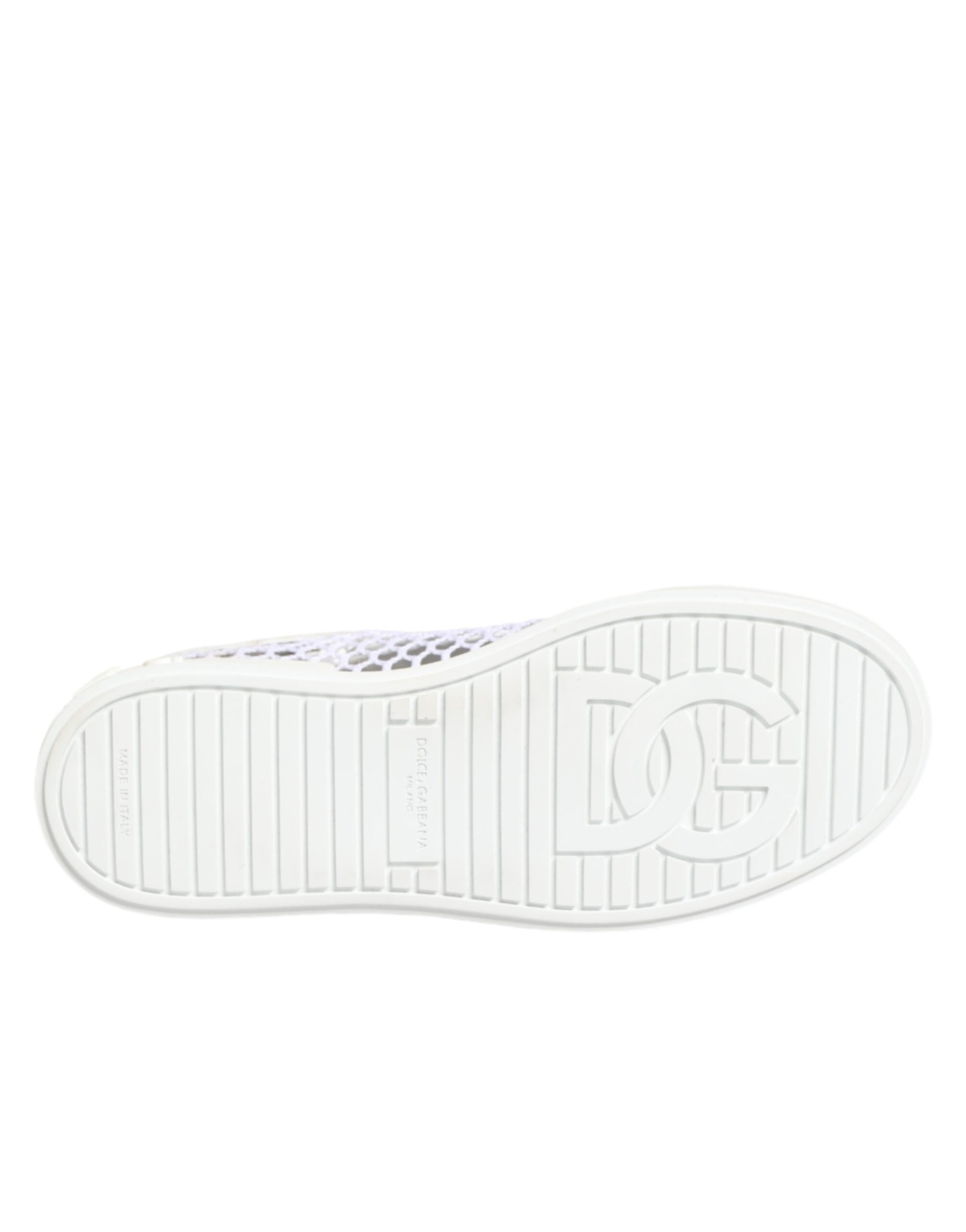 Dolce & Gabbana Sneaker mit Mesh-Einsätzen und niedrigem Schaft