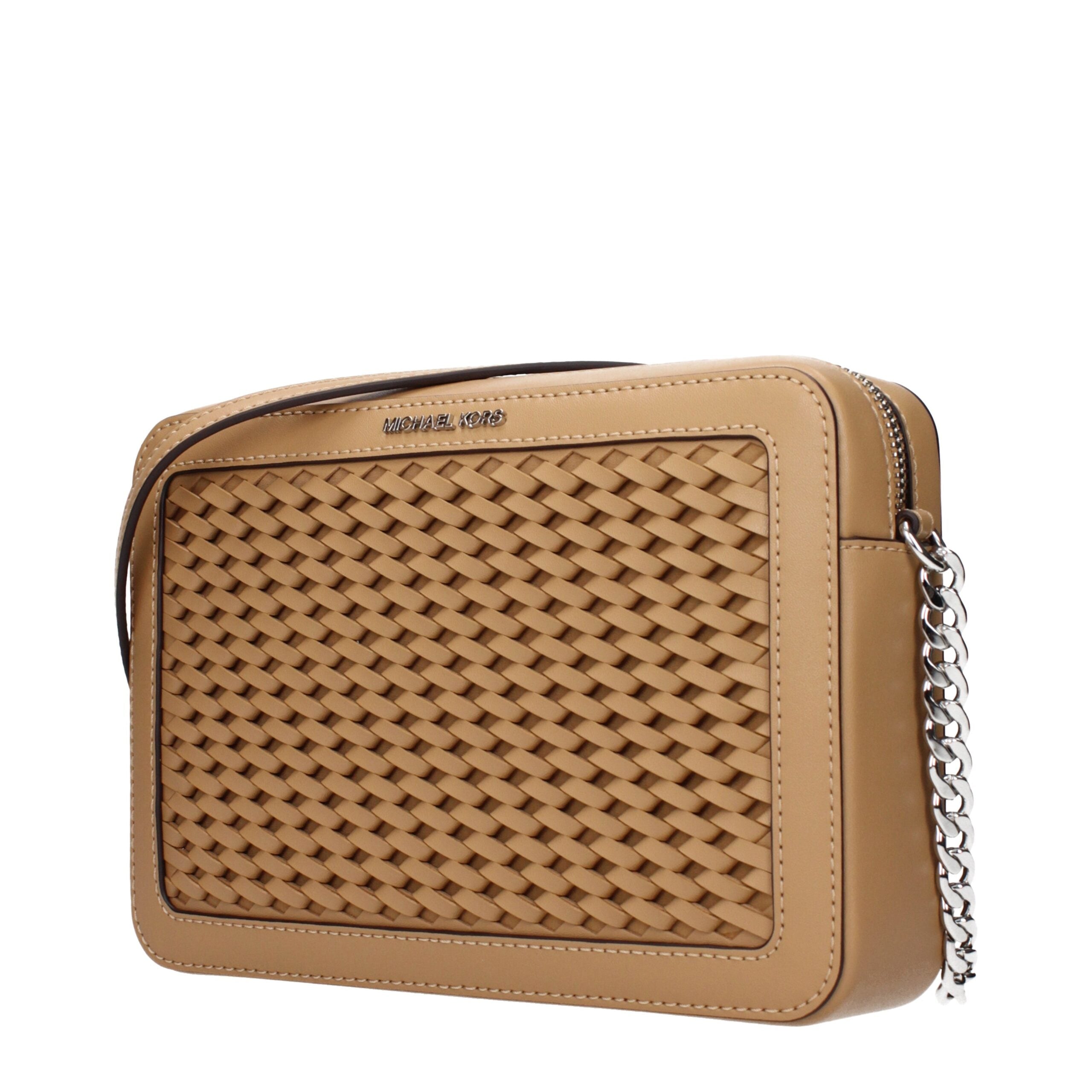 Michael Kors Braune Leder Umhängetasche