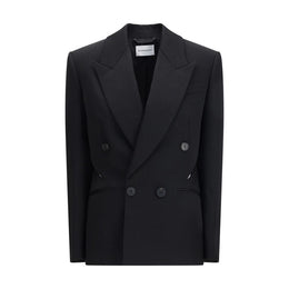 Givenchy Schwarze Wolljacken und Mäntel