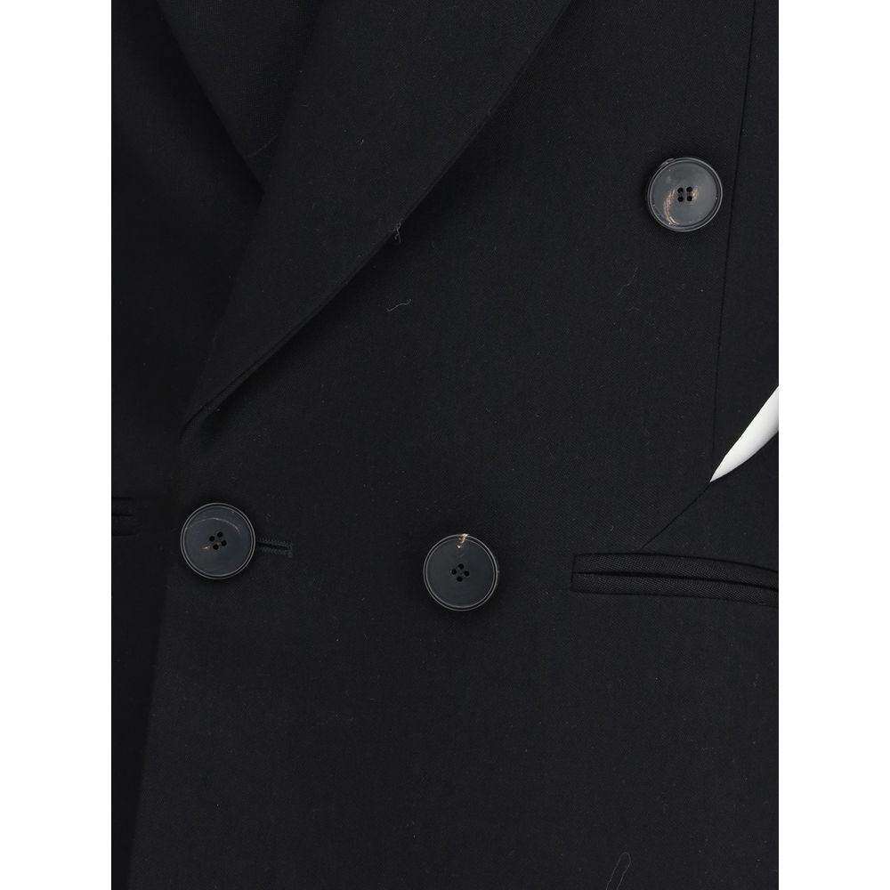 Givenchy Schwarze Wolljacken und Mäntel