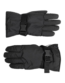 Dolce & Gabbana Schwarze Winddichte Skihandschuhe, Winter, Warm, Rutschfest