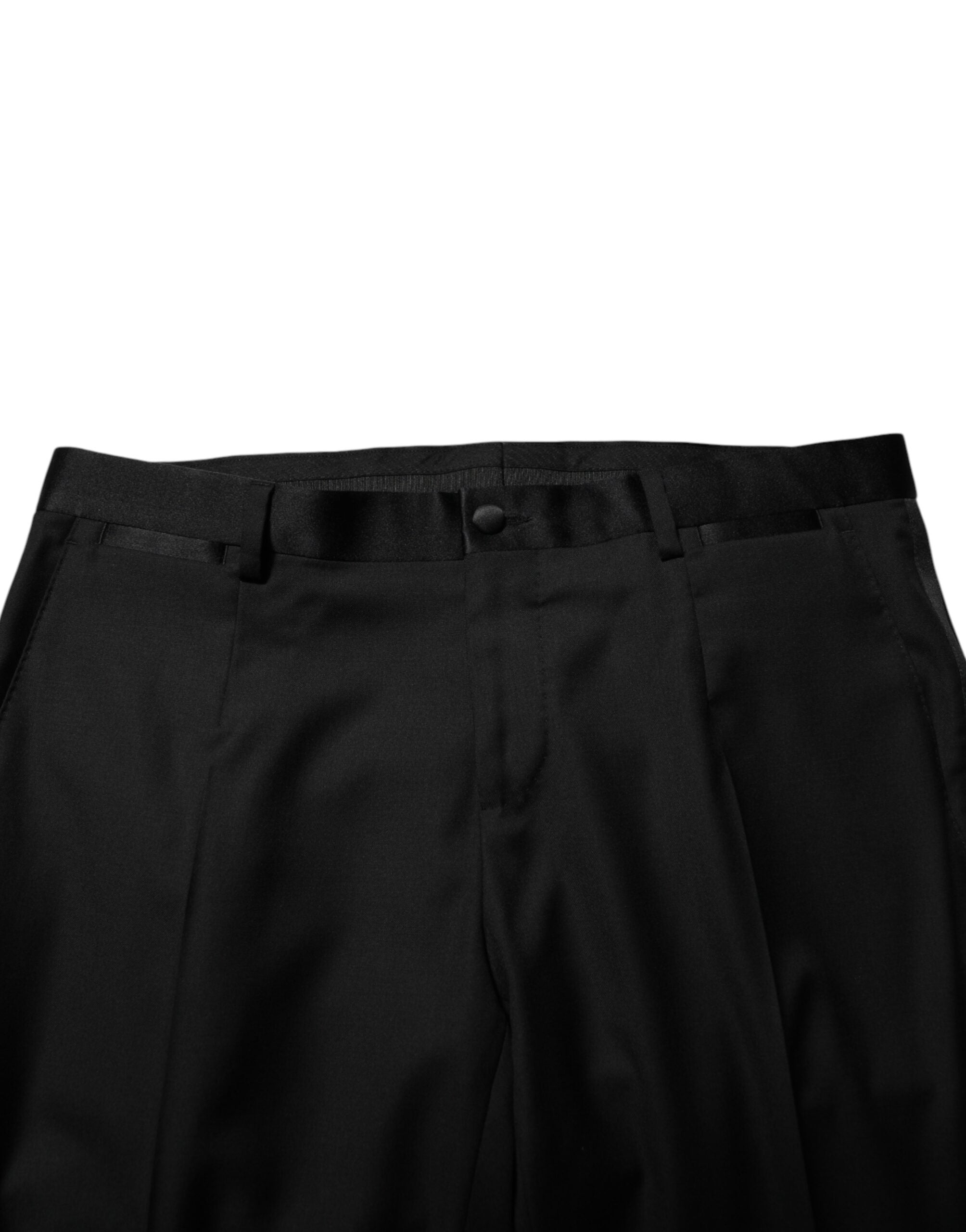 Dolce & Gabbana Schwarzer 2-Knopf-Anzug, 2-teilig