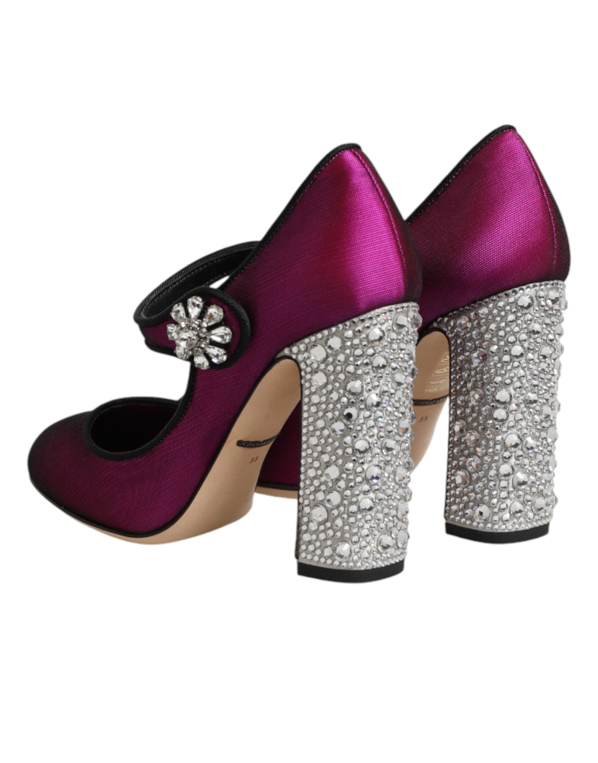 Dolce & Gabbana Pinke Pumps mit Verzierungen