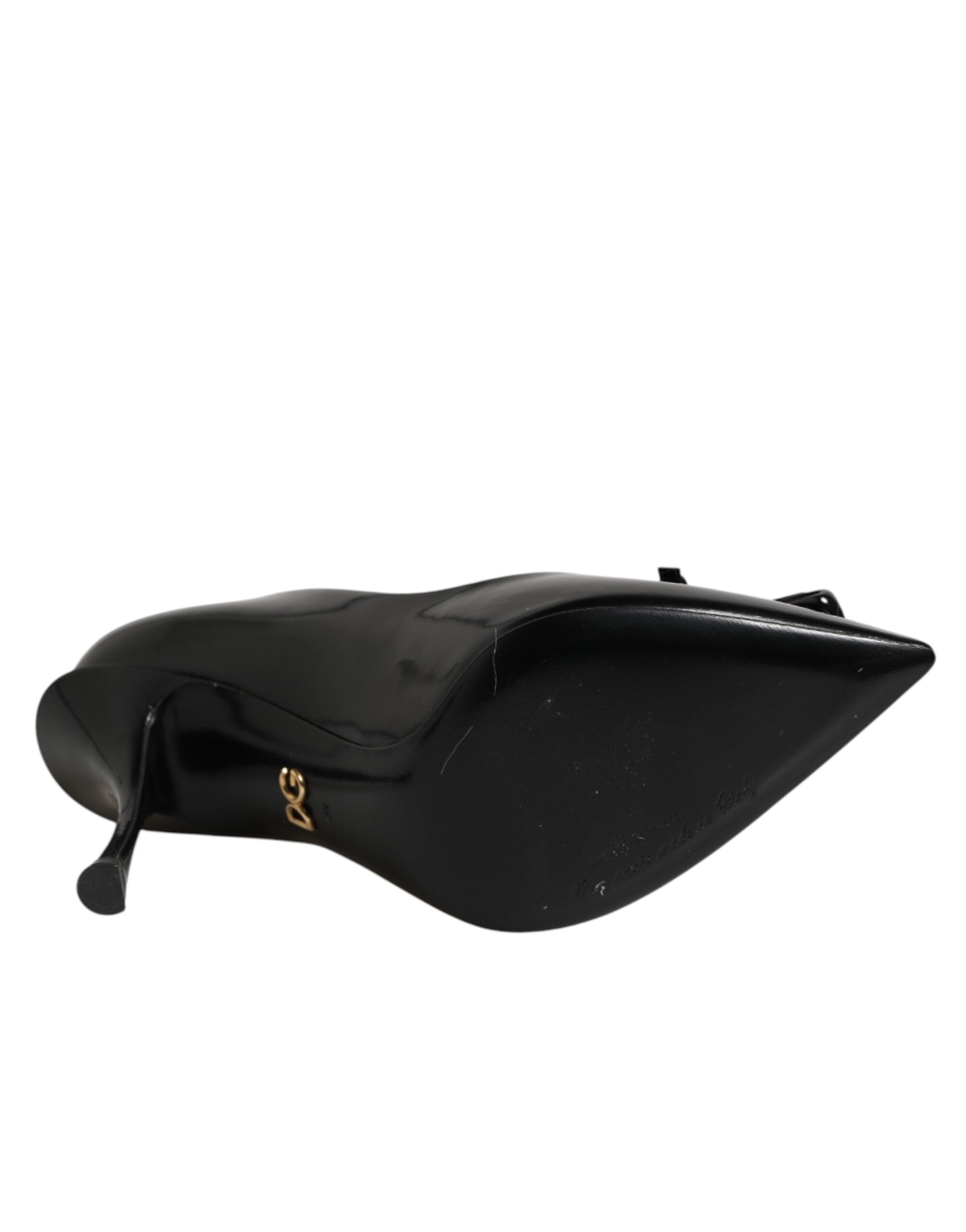 Dolce & Gabbana Schwarze Pumps mit Taschen-Verzierung