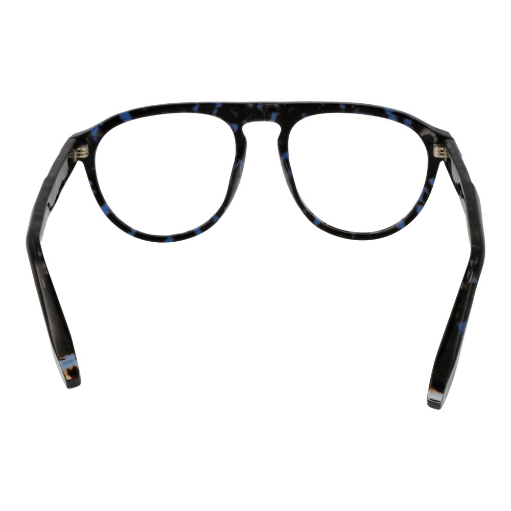 Philipp Plein Brillenrahmen aus blauem Celluloseacetat