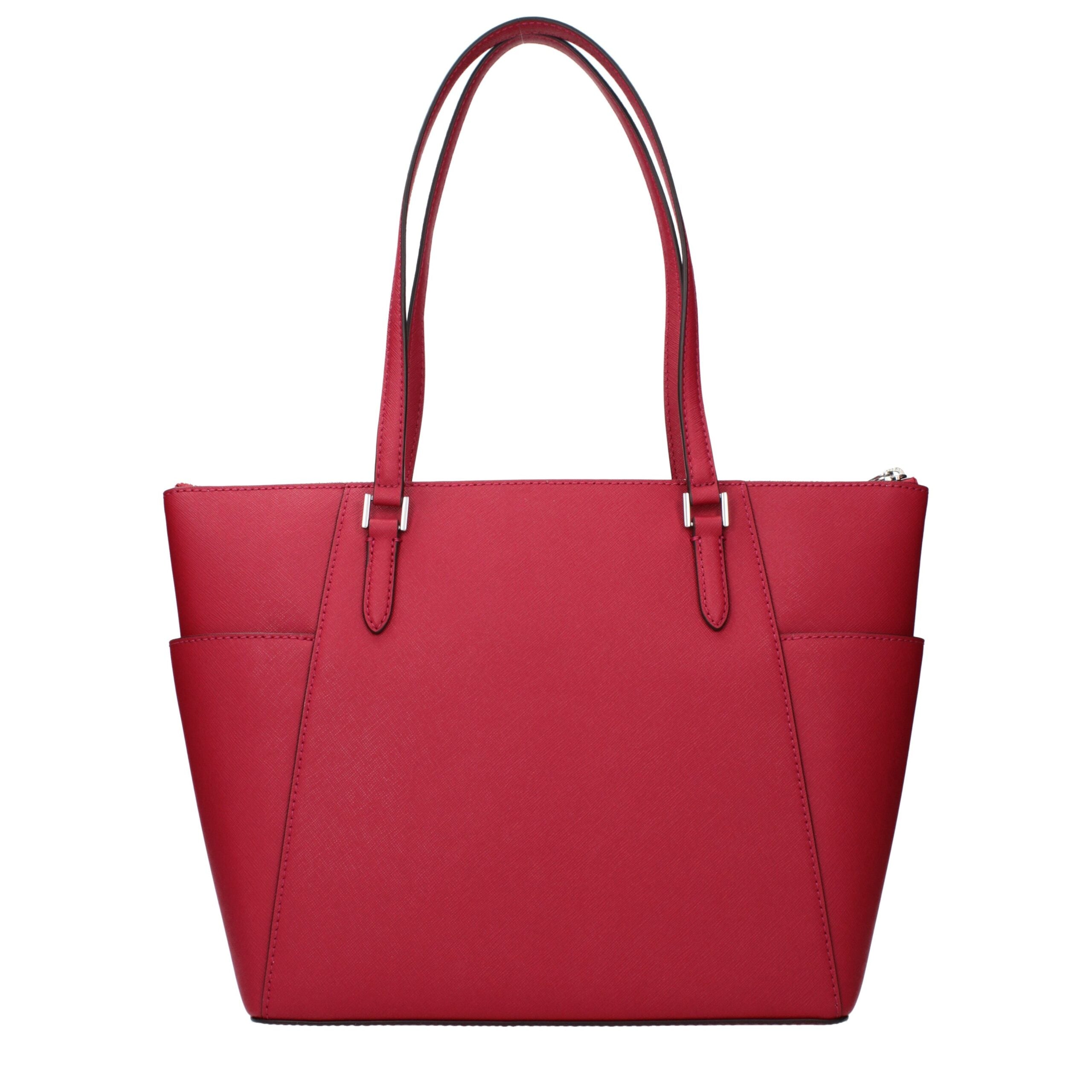Michael Kors Rote Leder Schultertasche