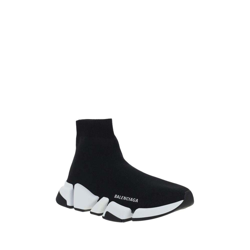 Balenciaga Schwarze Sneaker aus Polyester für sportliche Looks