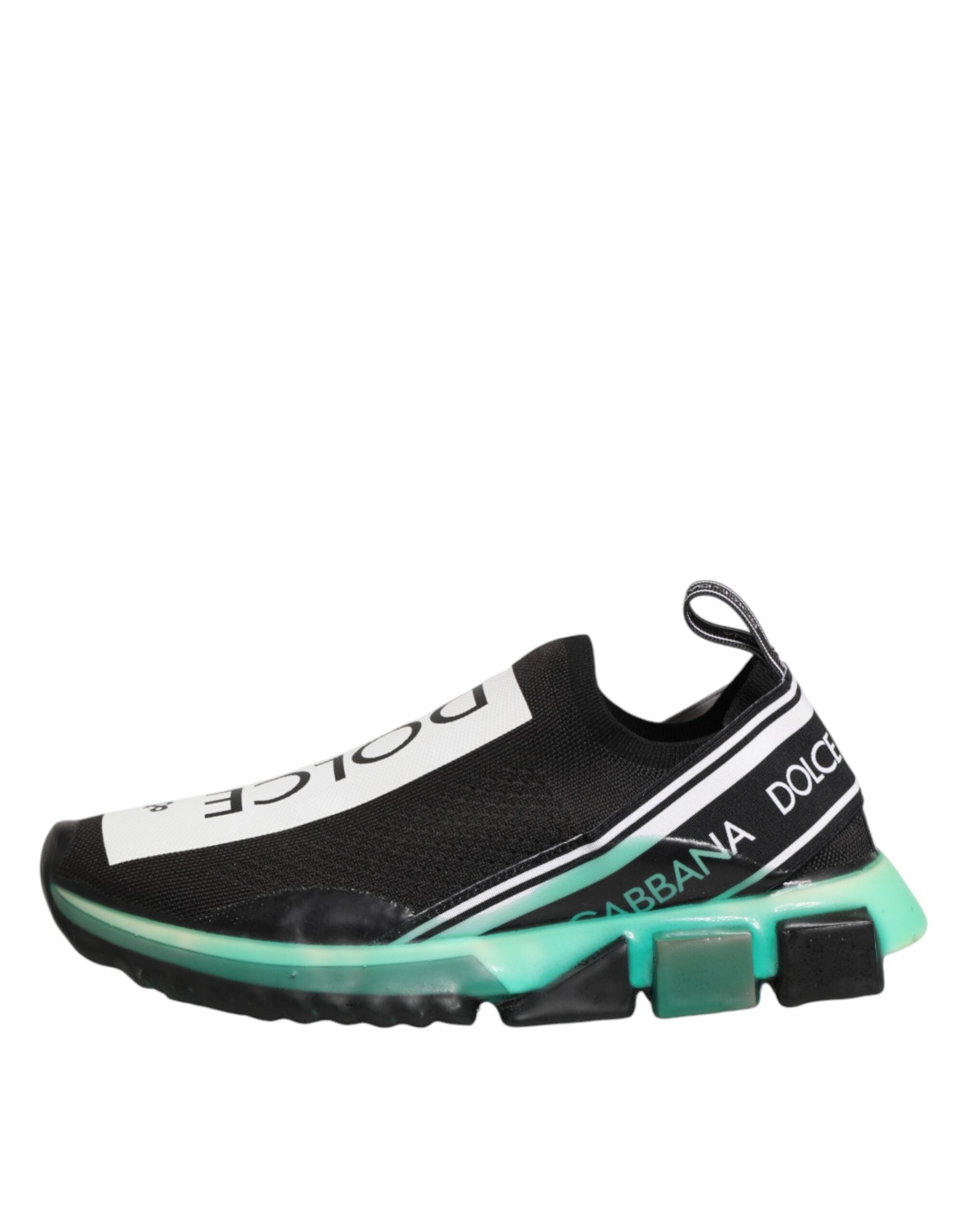 Dolce & Gabbana Schwarze Sorrento Herren-Sneaker zum Hineinschlüpfen