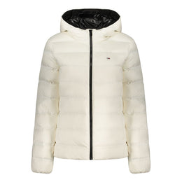 Tommy Hilfiger Weiße Damenjacke aus Polyester