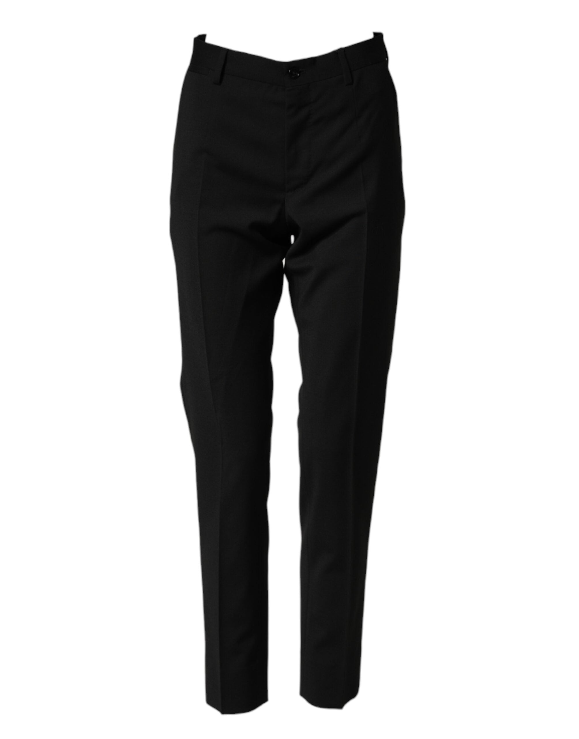 Dolce & Gabbana Schwarze Wollhose für Herren
