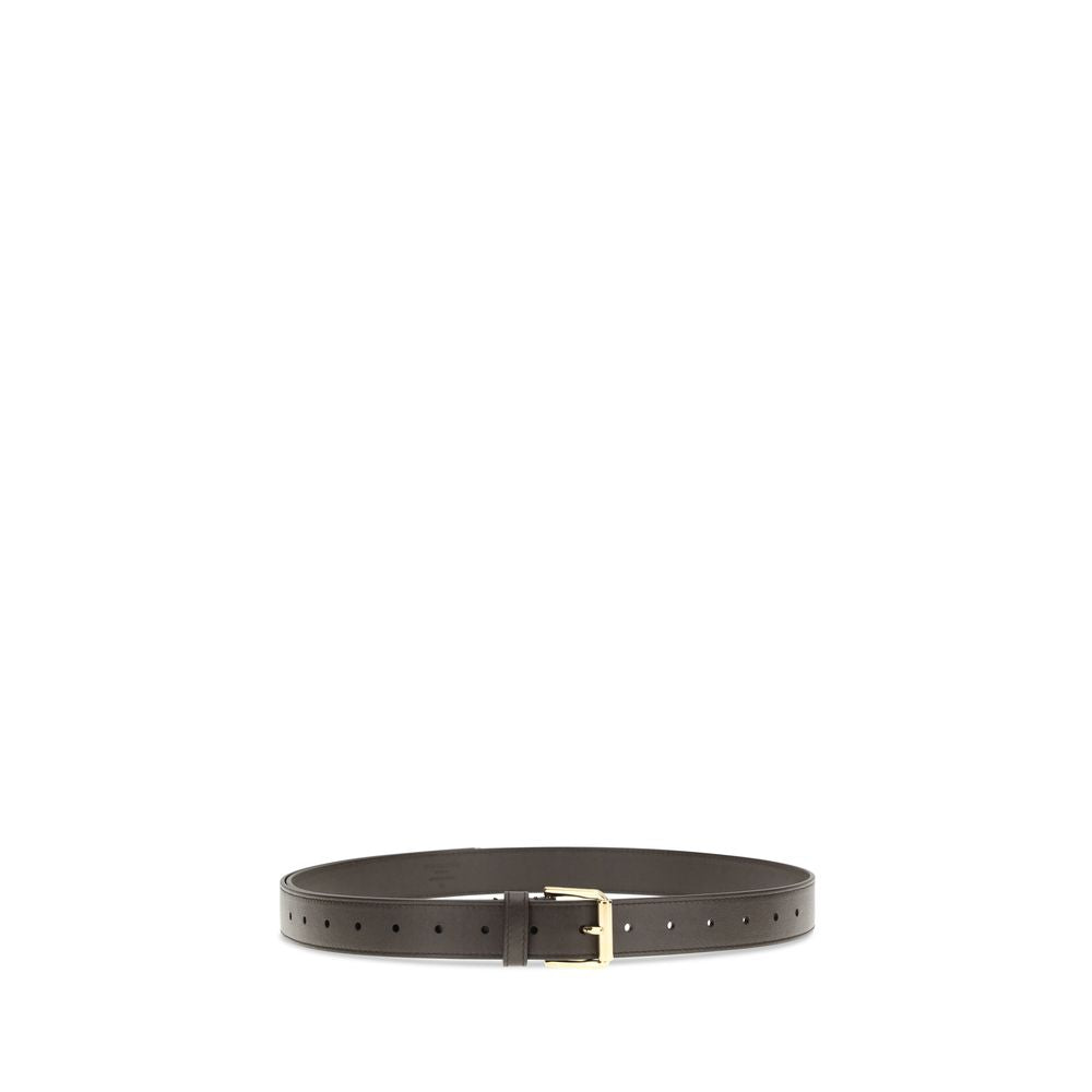 Givenchy Brauner Kalbsleder Bos Taurus Regular Gürtel