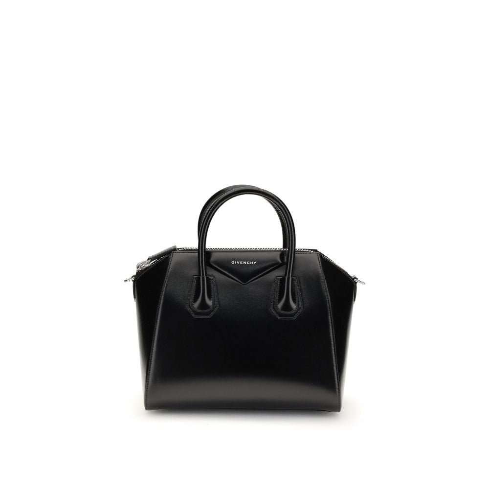 Givenchy Schwarze Kalbsleder Bos Taurus Handtasche