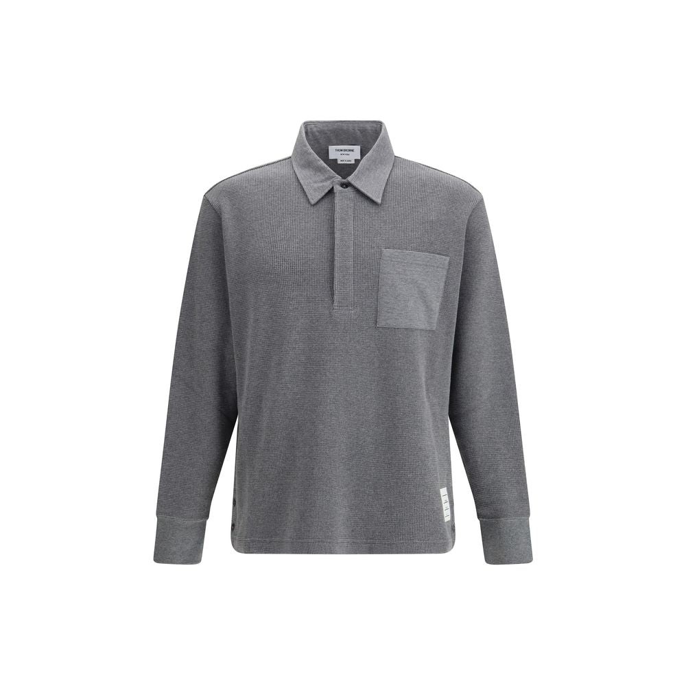 Thom Browne Graues Baumwoll-Sweatshirt