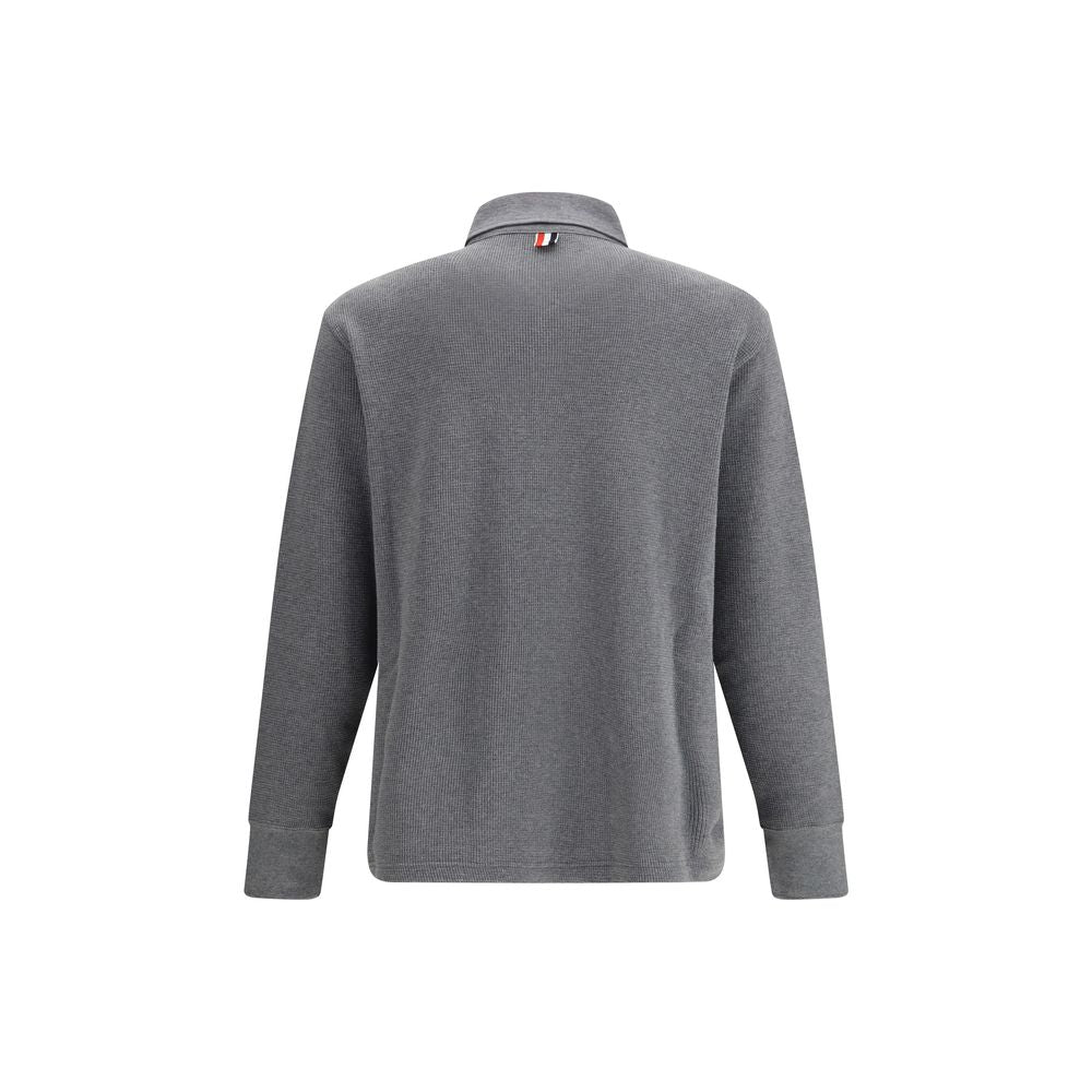 Thom Browne Graues Baumwoll-Sweatshirt