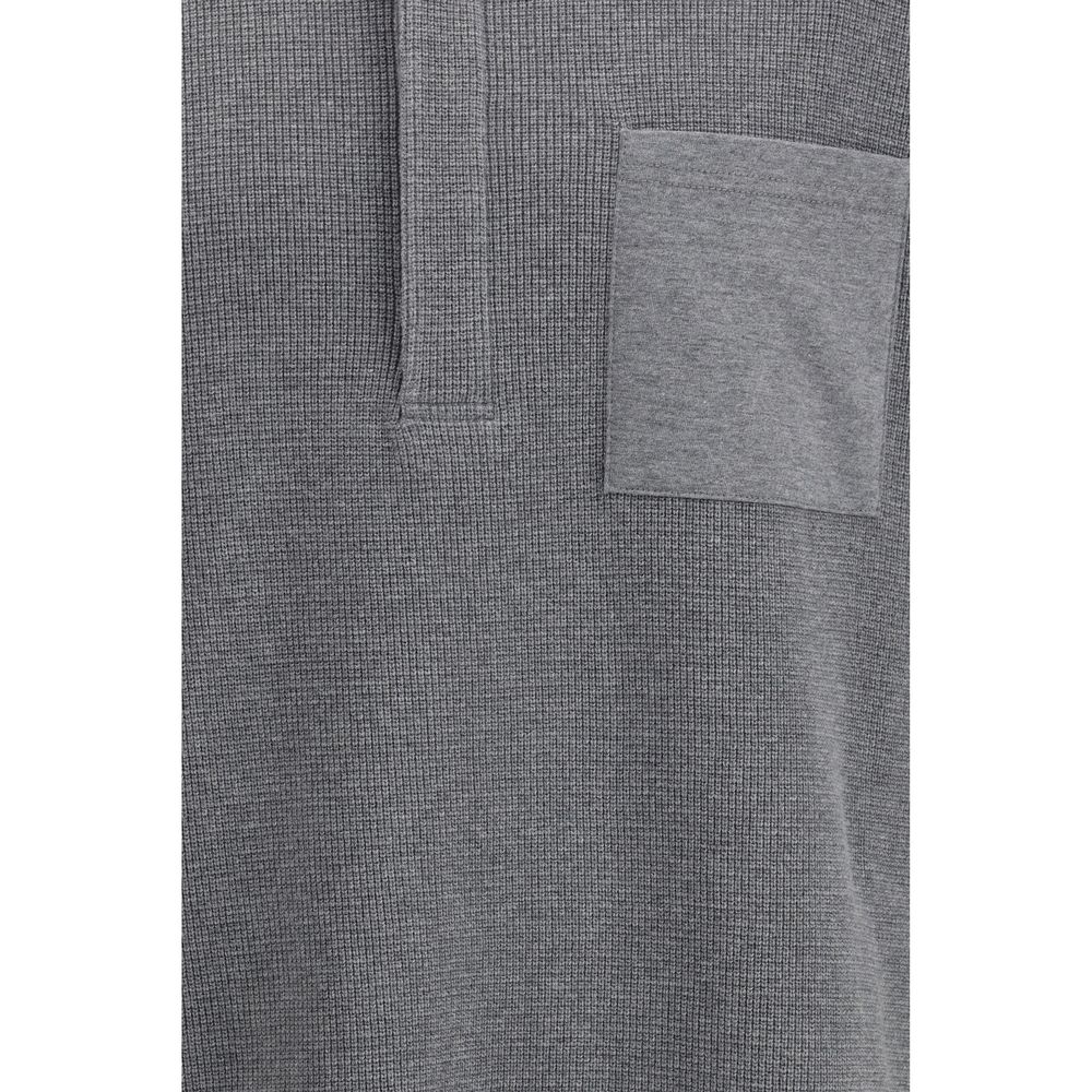 Thom Browne Graues Baumwoll-Sweatshirt