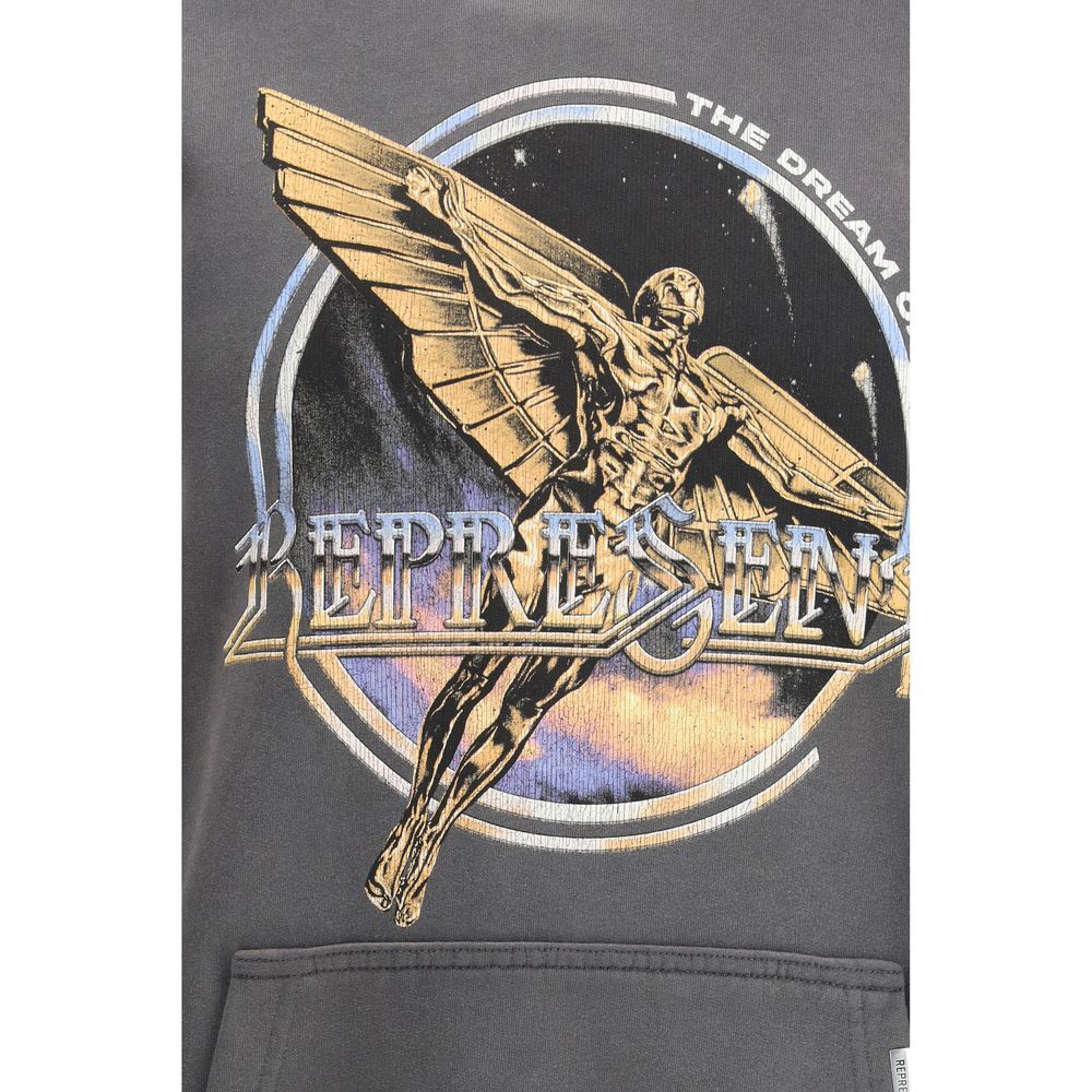 Represent Grauer Baumwollpullover
