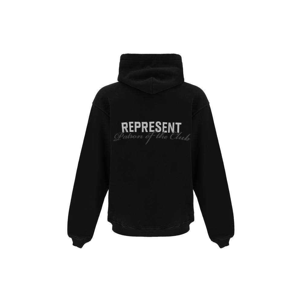 Represent Schwarzer Baumwoll-Sweatshirt