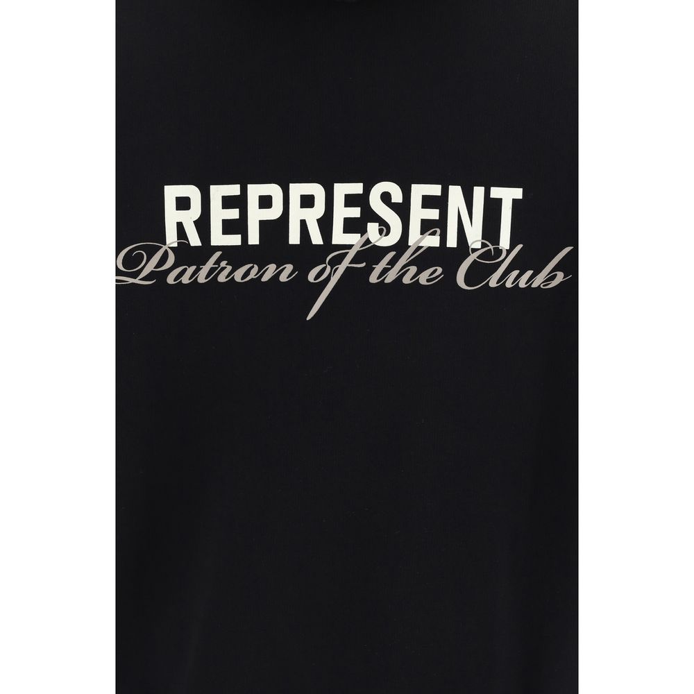 Represent Schwarzer Baumwoll-Sweatshirt