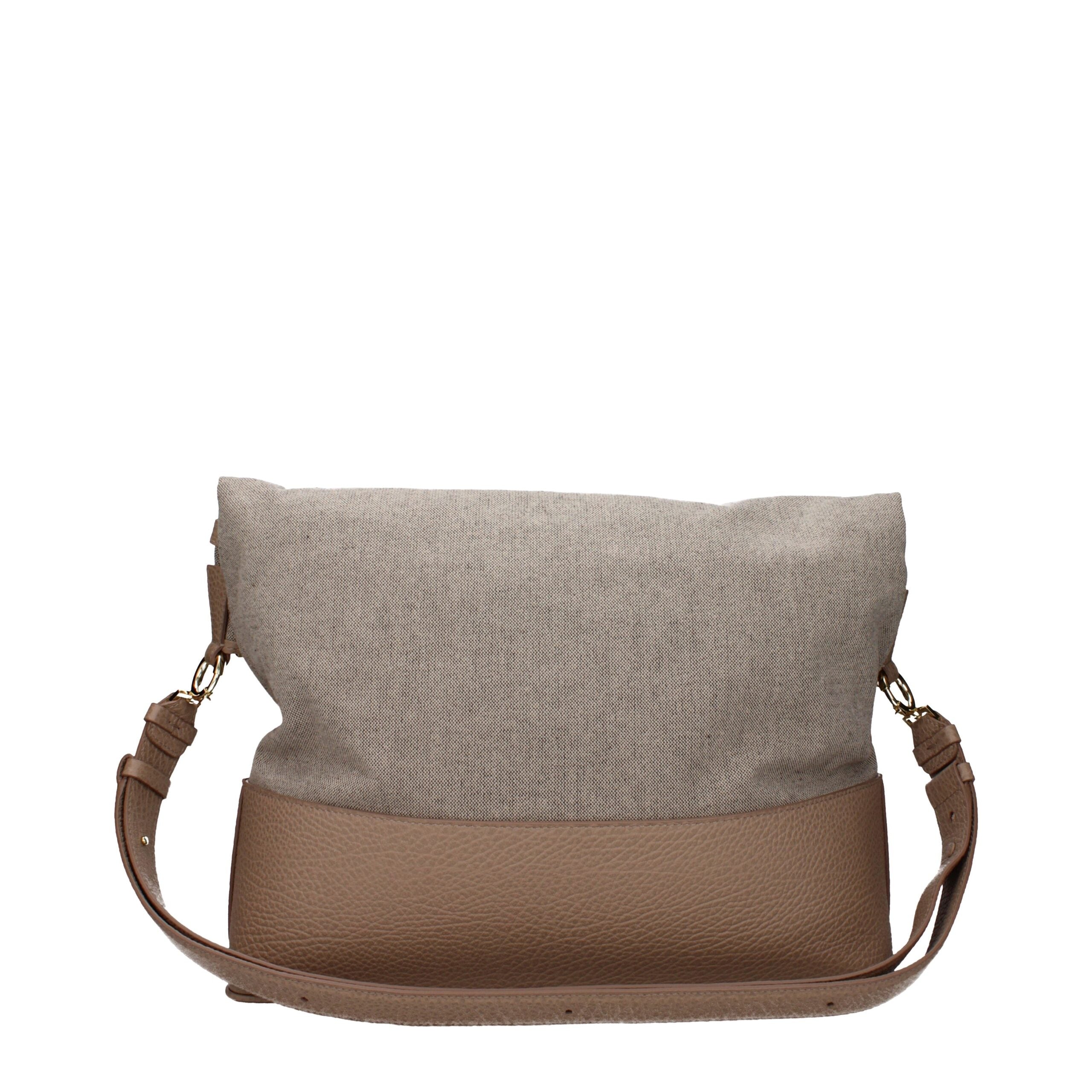 Maison Margiela Beige Stoff-Schultertasche