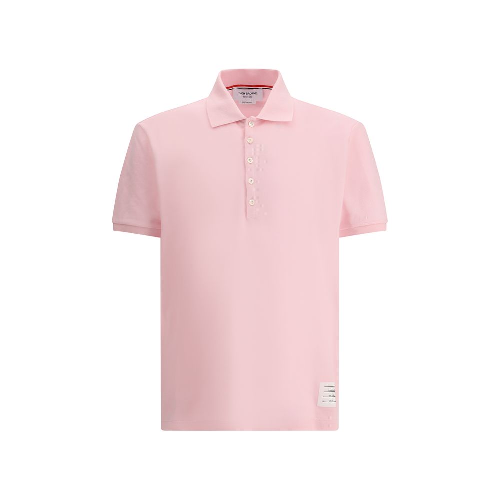 Thom Browne Mehrfarbiges Polohemd aus Baumwolle