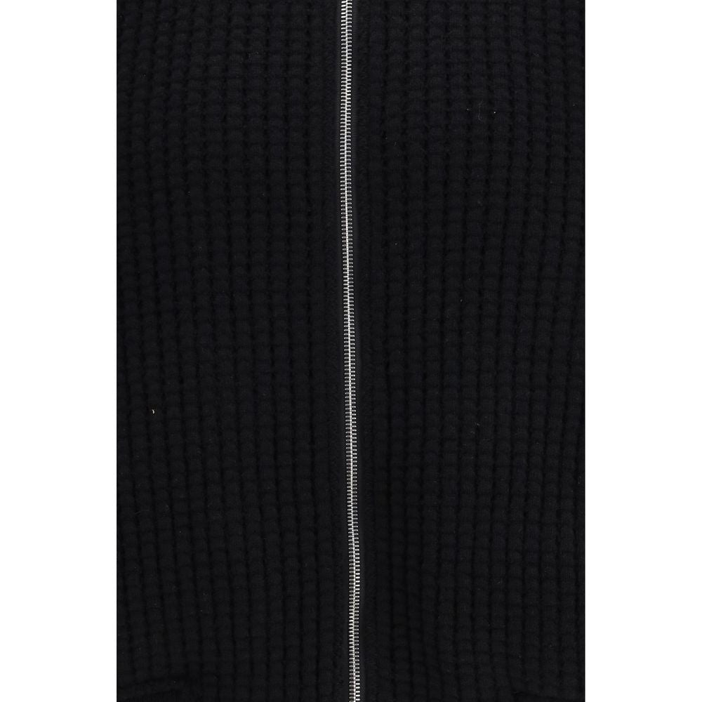 Thom Browne Schwarzer Oves Aries Bomber aus Wolle