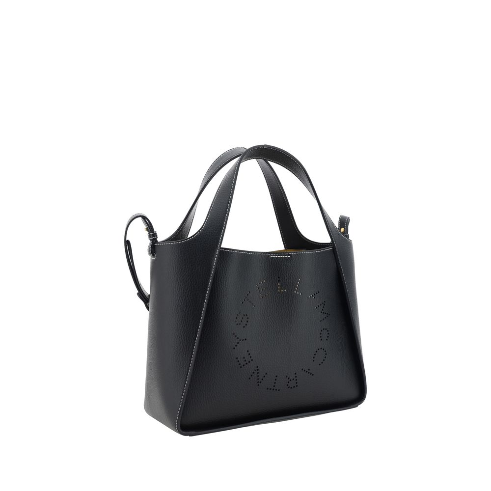 Stella McCartney Schwarze Schultertasche aus Polyamid