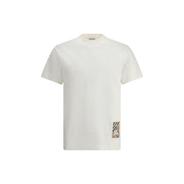 Burberry Weißes Baumwoll-T-Shirt