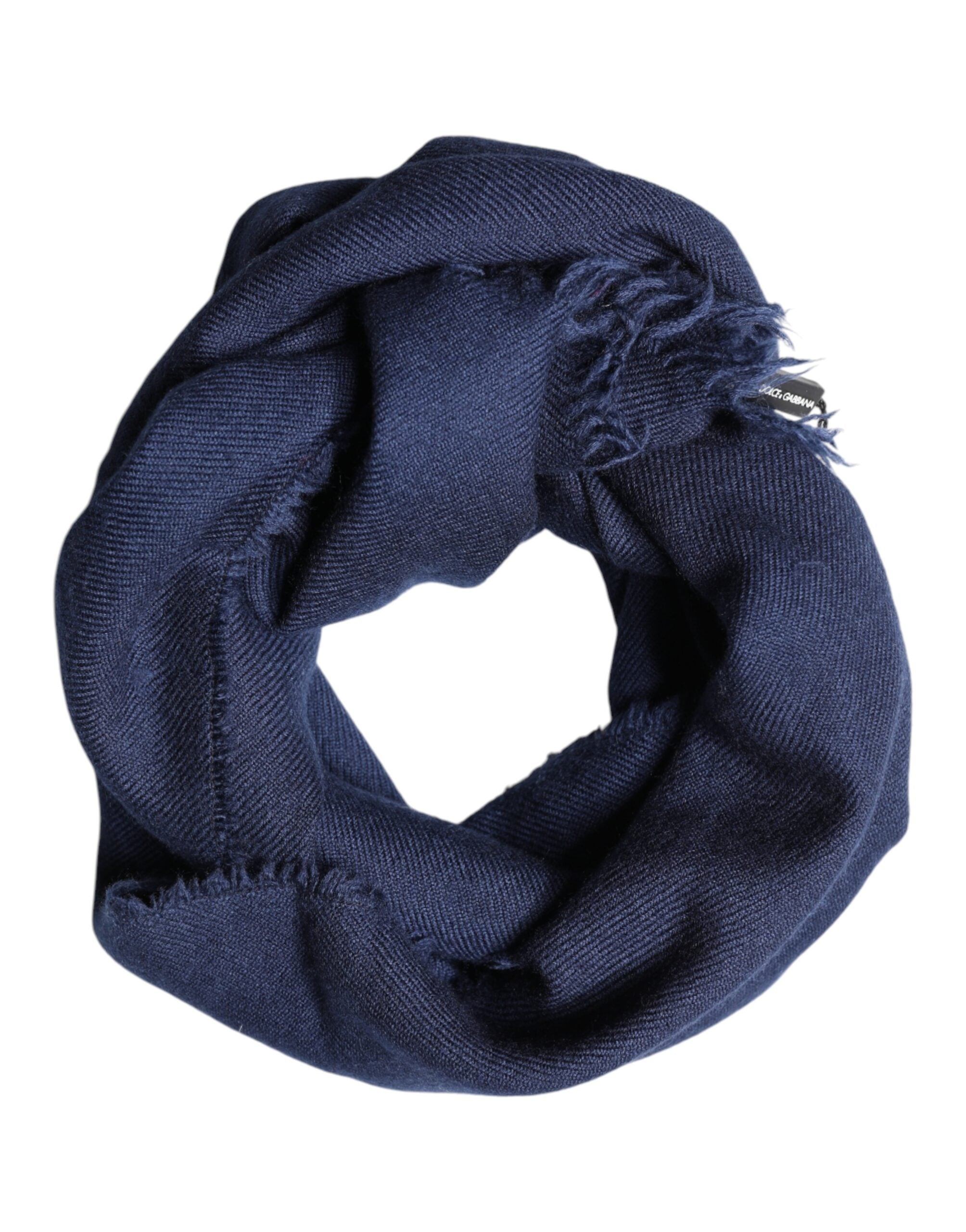 Dolce & Gabbana Schal Blau Kaschmir Halstuch Schal Herren