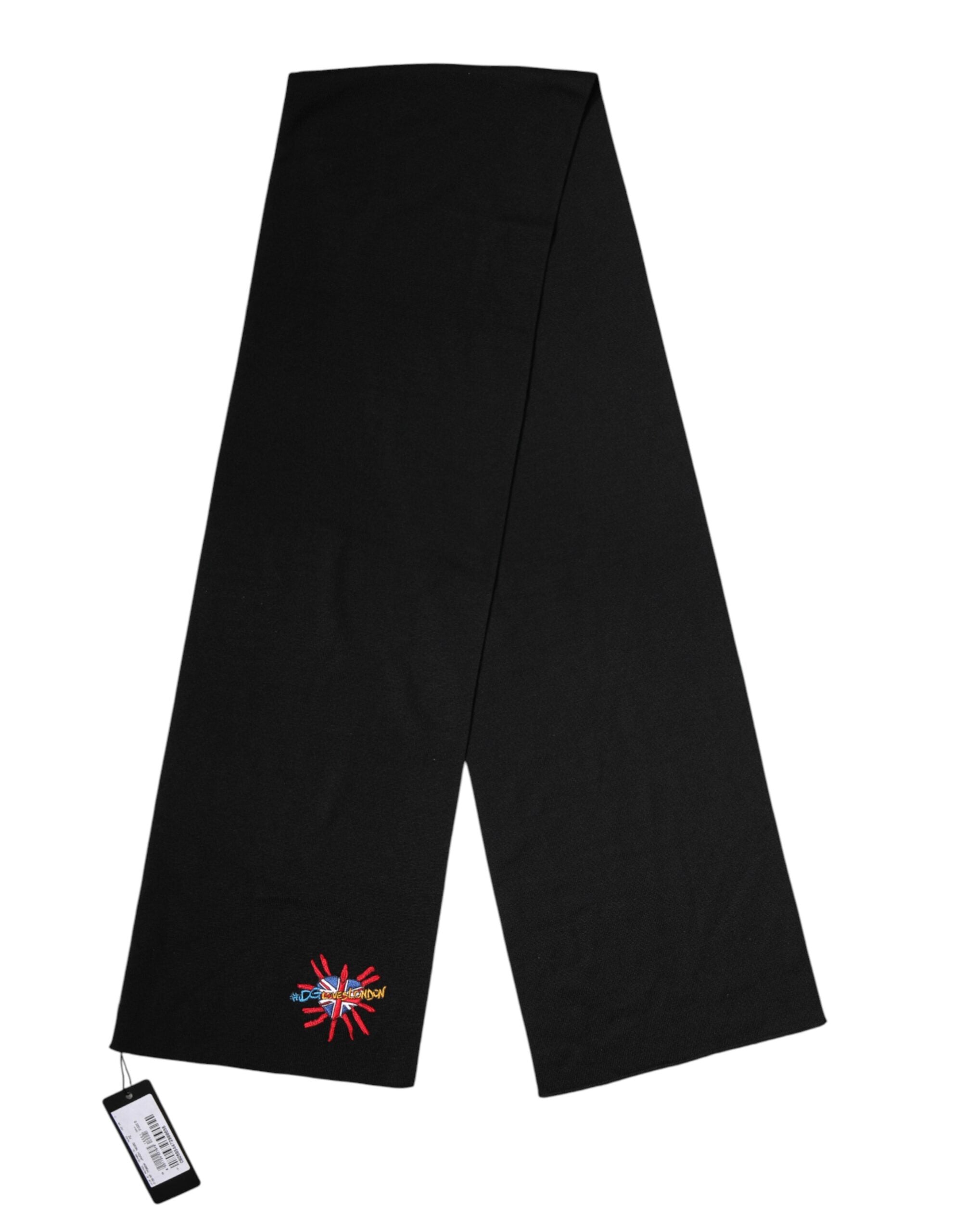 Dolce & Gabbana Blauer Wollschal DG Loves London für den Hals