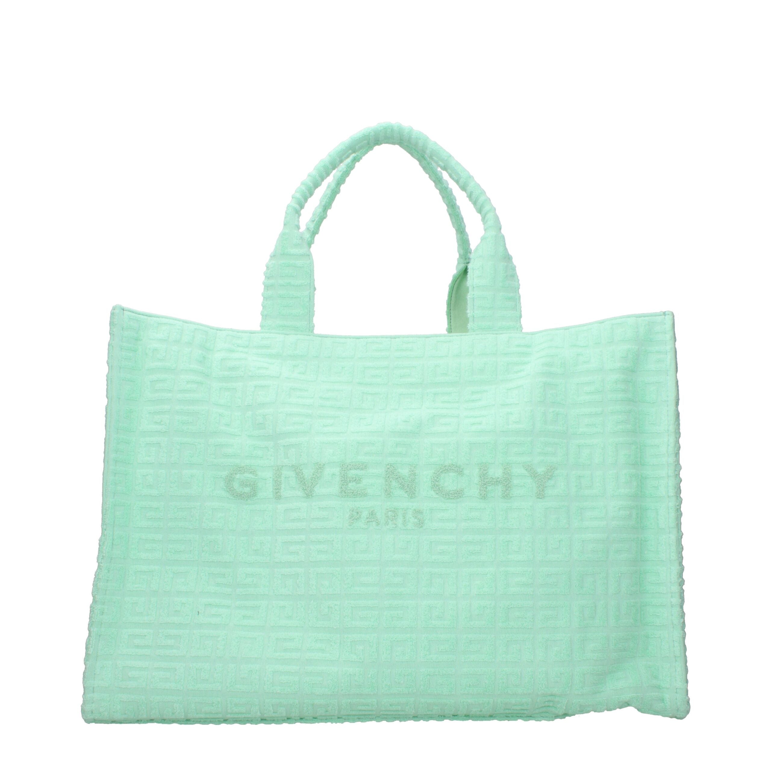 Givenchy Grüne Stoffhandtasche