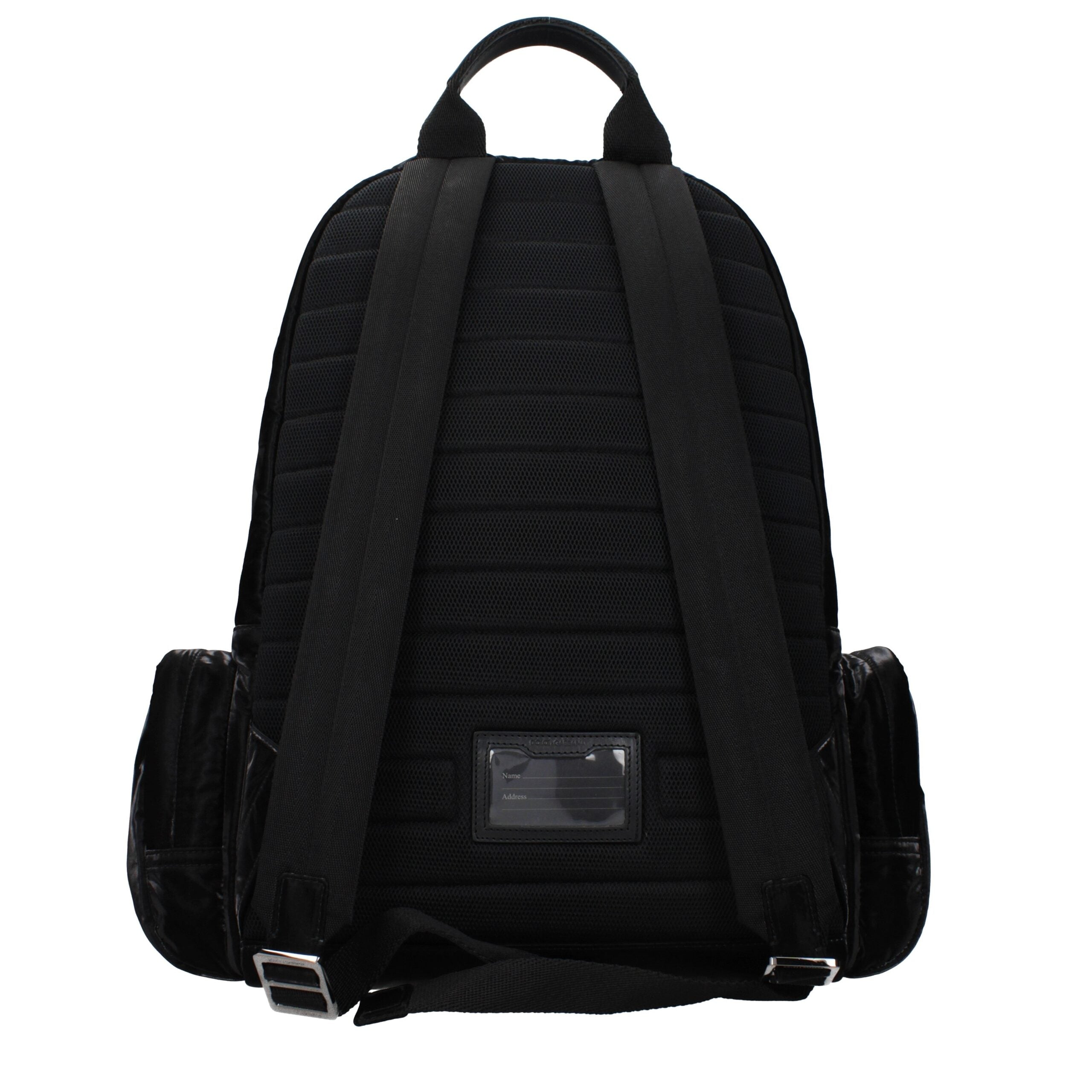 Dolce & Gabbana Schwarzer Nylon-Rucksack