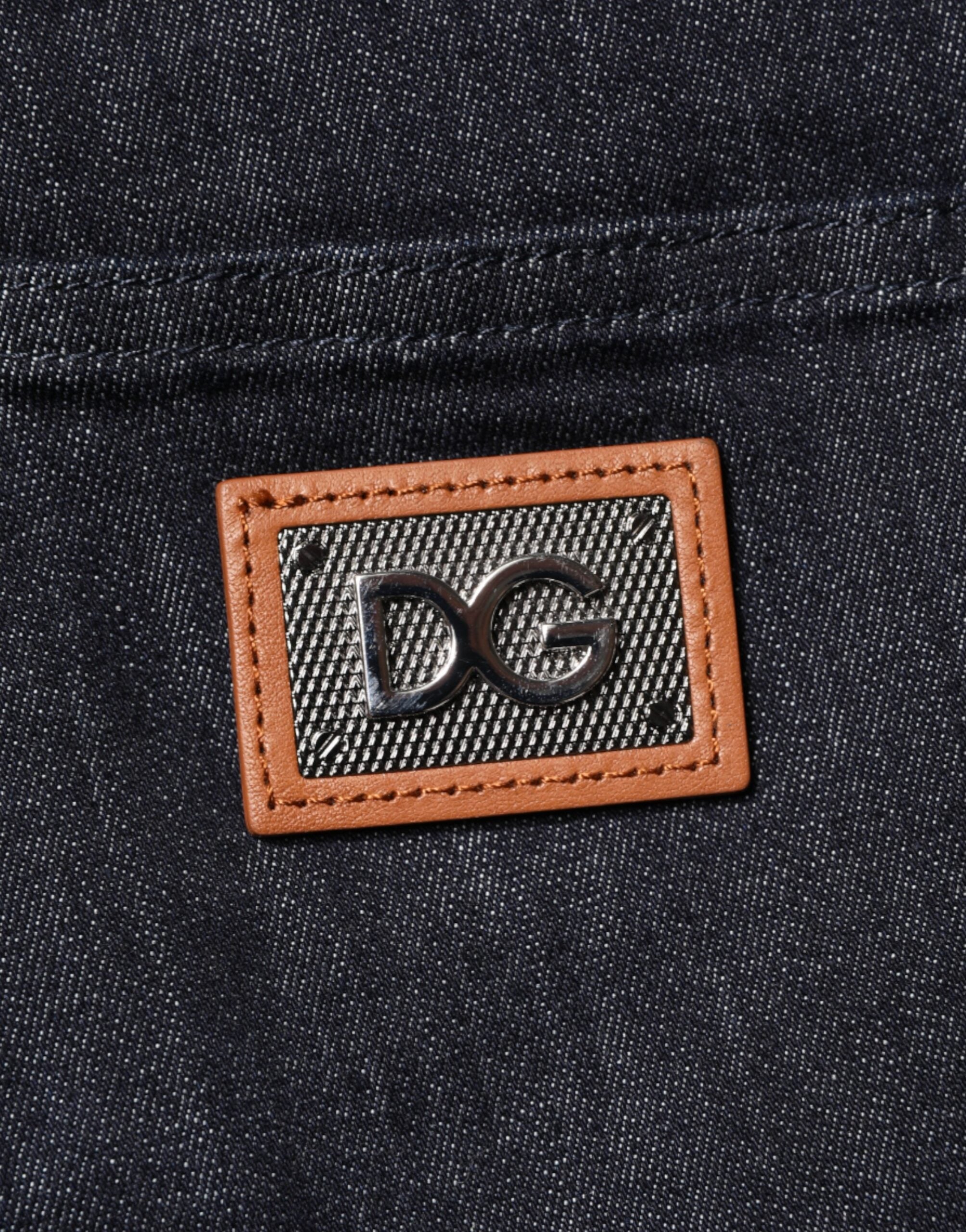 Dolce & Gabbana Schwarze Skinny-Jeans aus Baumwoll-Stretch für Herren