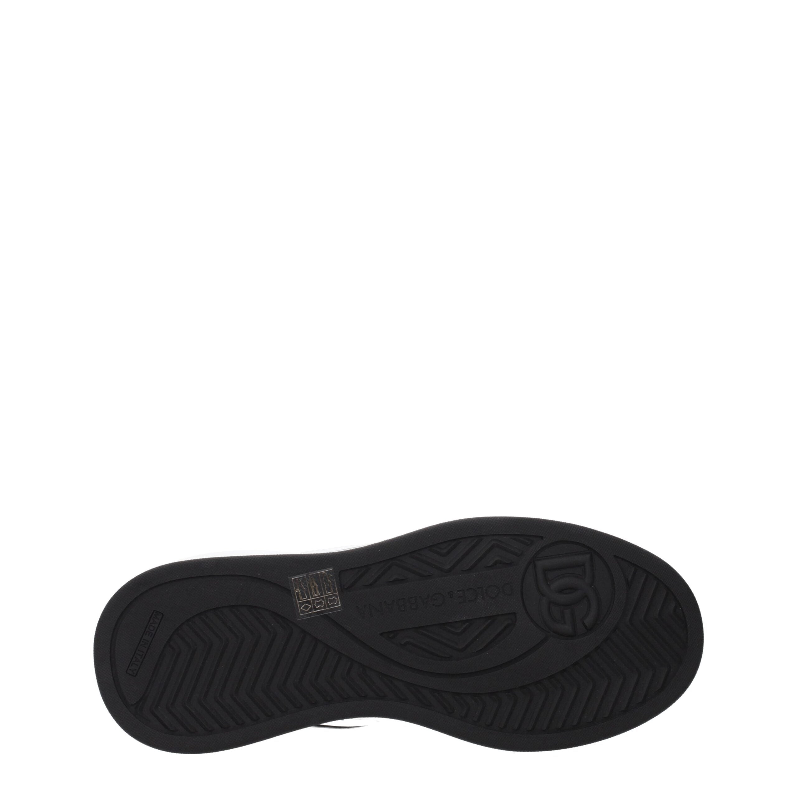 Dolce & Gabbana Weiße Leder-Sneaker