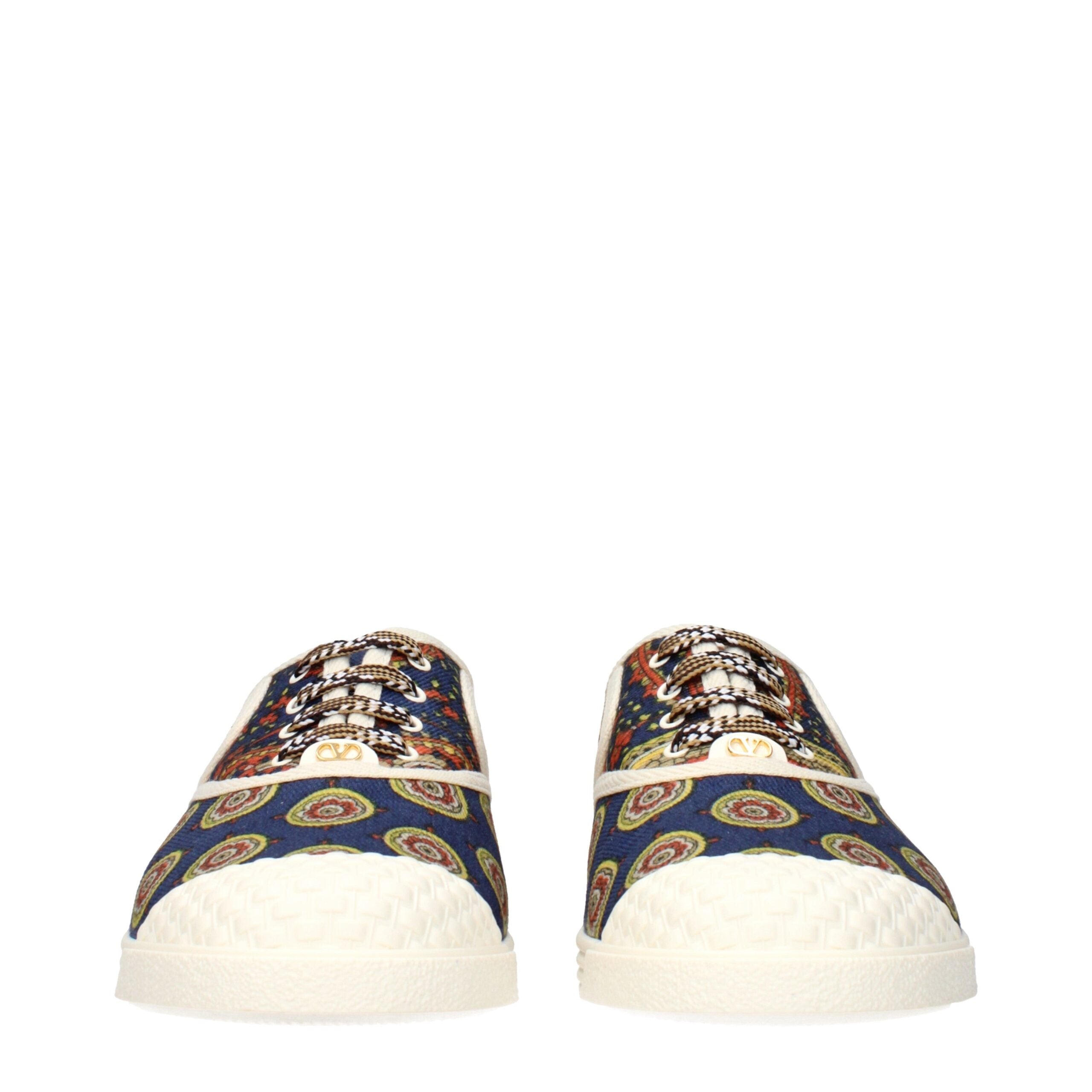 Valentino Garavani Mehrfarbige Stoff-Sneaker mit niedrigem Schaft