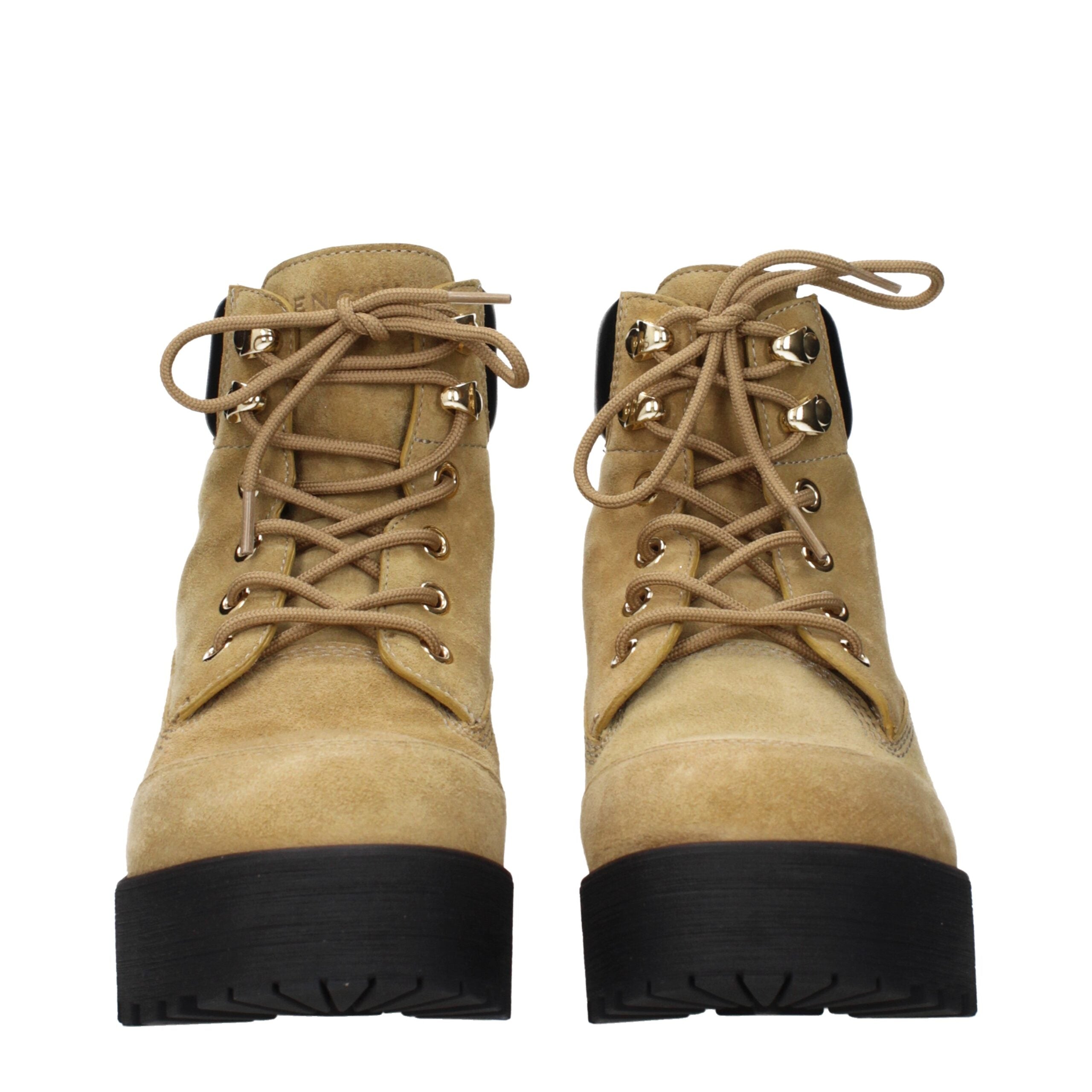Givenchy Braune Lederstiefeletten