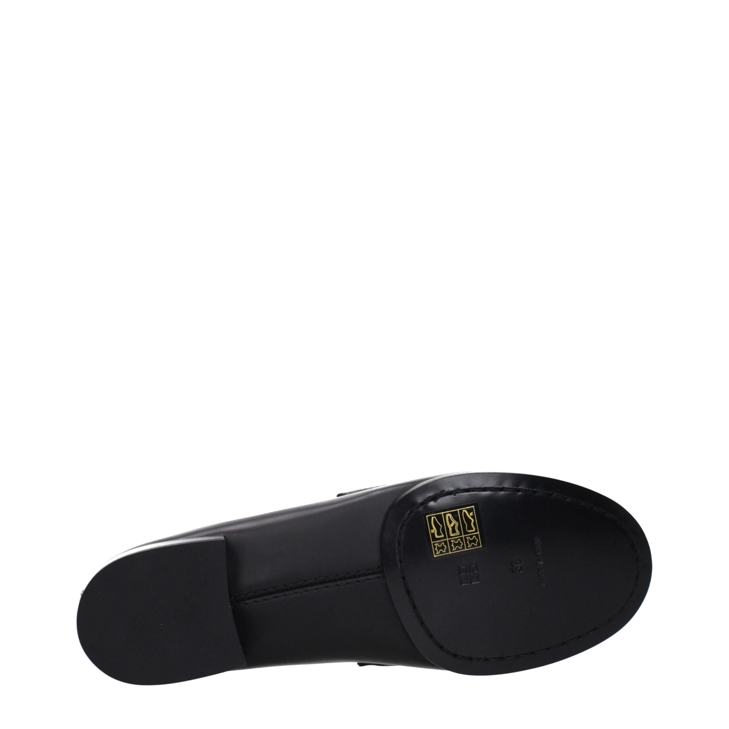 Givenchy Schwarze Leder Loafer zum Hineinschlüpfen