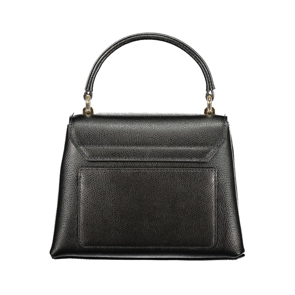 Furla Schwarze Lederhandtasche
