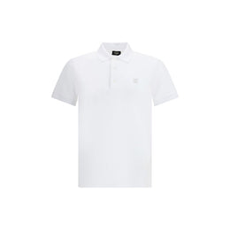 Fendi Weißes Poloshirt aus Baumwolle