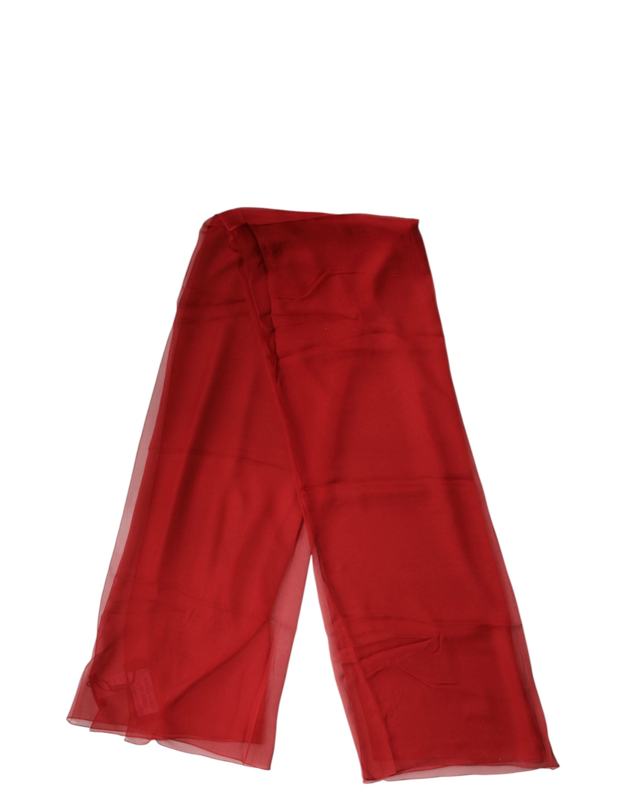 Dolce & Gabbana Rote Stola Seidenschal für Herren