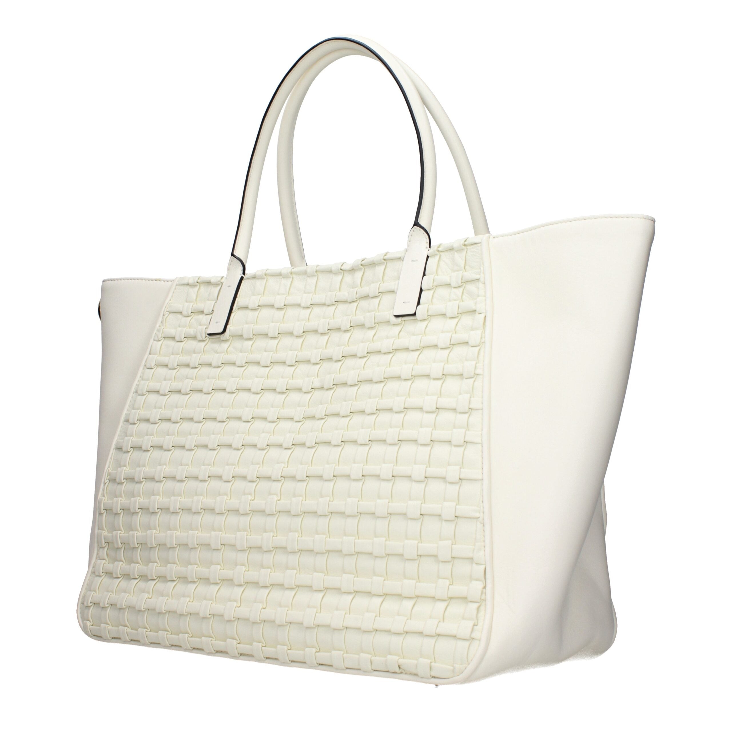 Valentino Garavani Beige Leder Handtasche