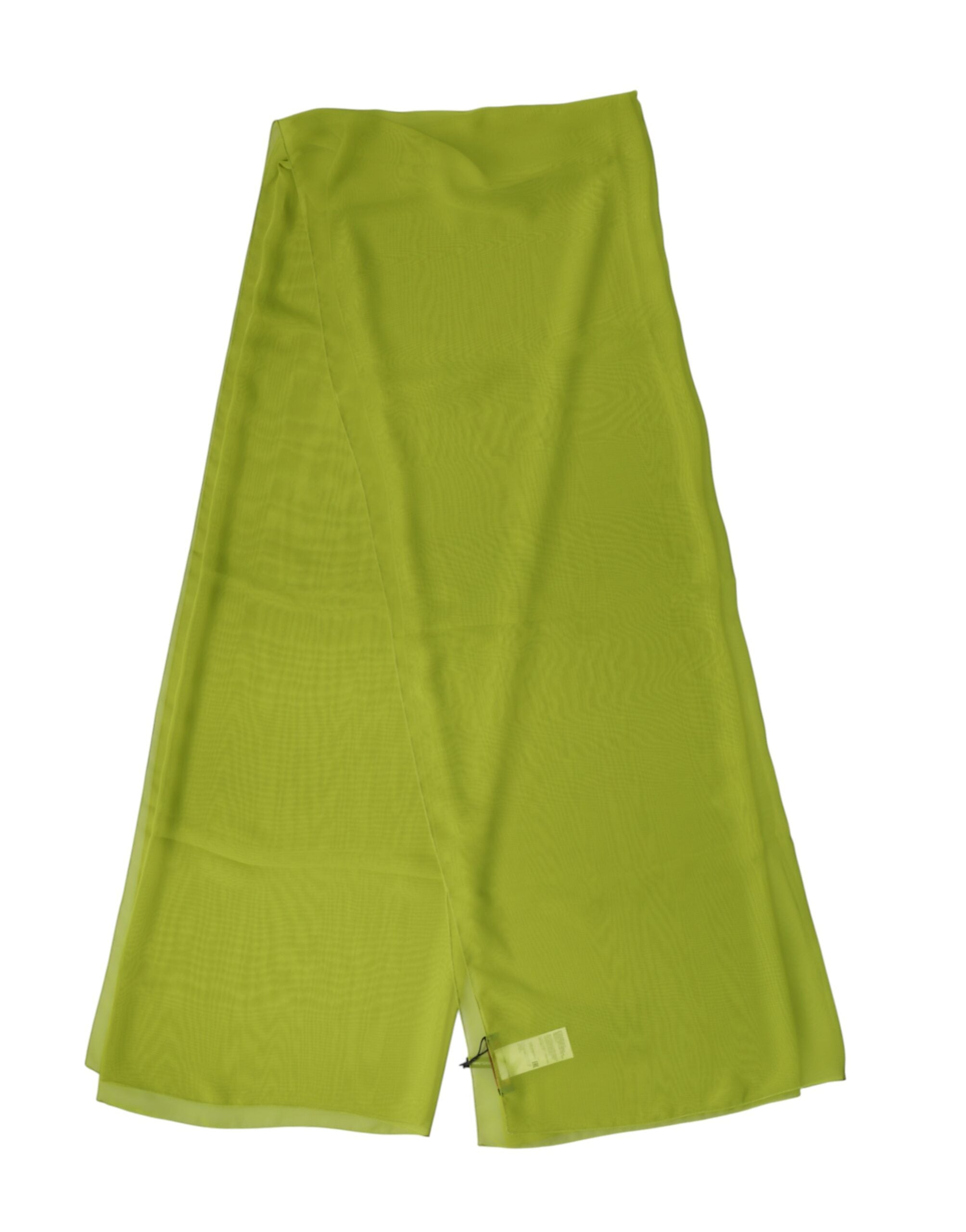 Dolce & Gabbana Grüner Polyester Stola Nacken-Tuch Schal Schal