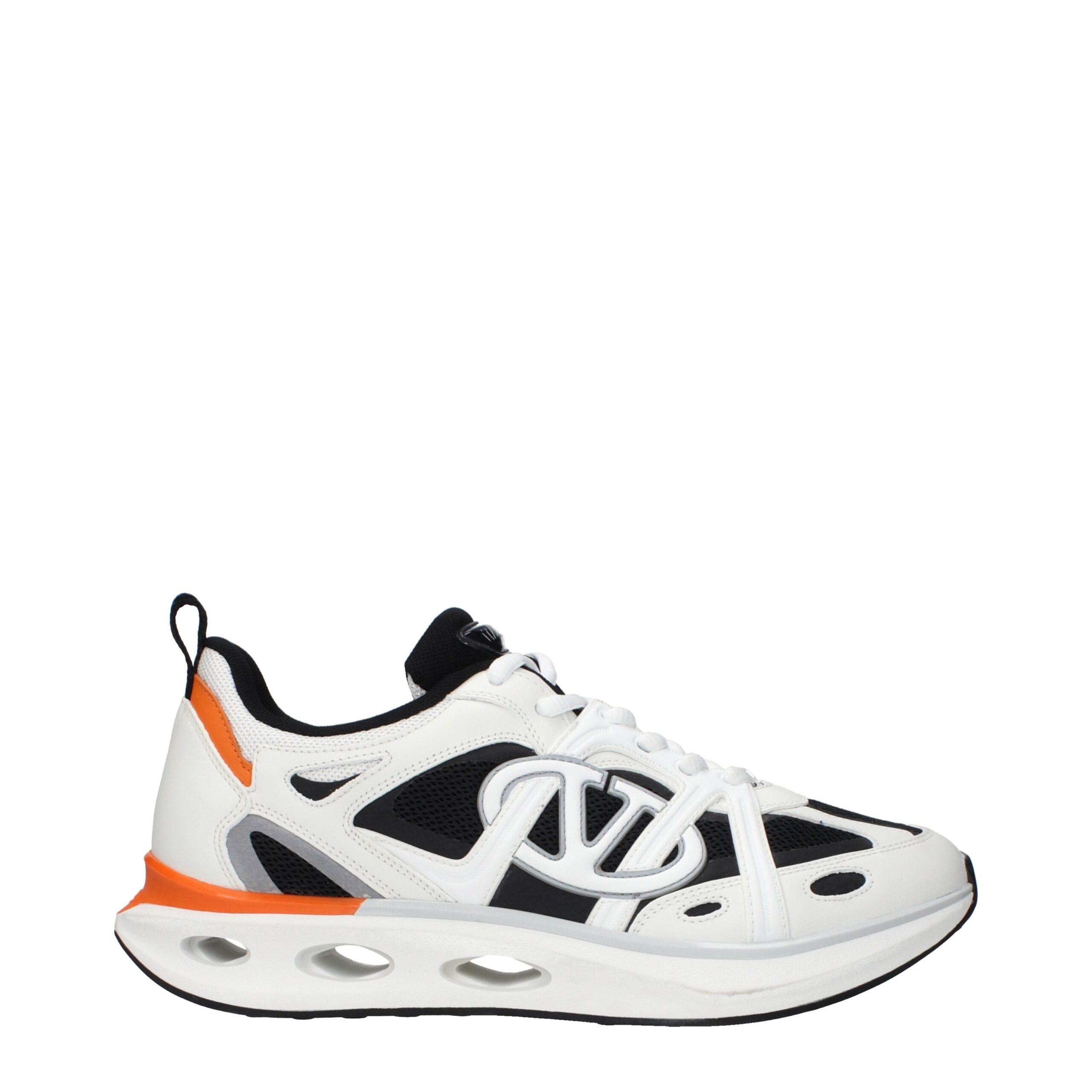 Valentino Garavani Weiße Stoff-Sneaker im Athletic-Look