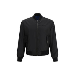 Versace Schwarzer Bomber aus Polyamid