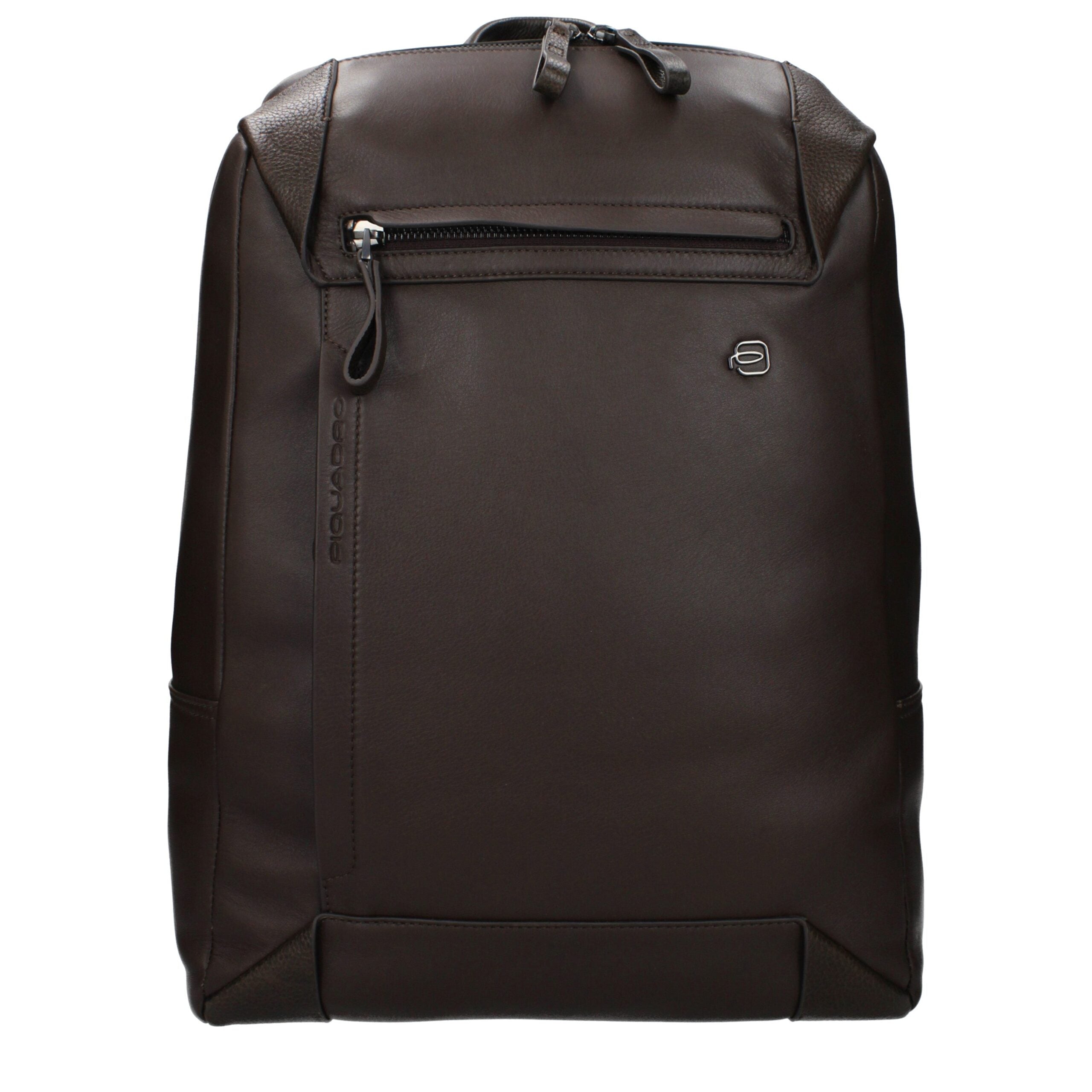 Piquadro Brauner Lederrucksack