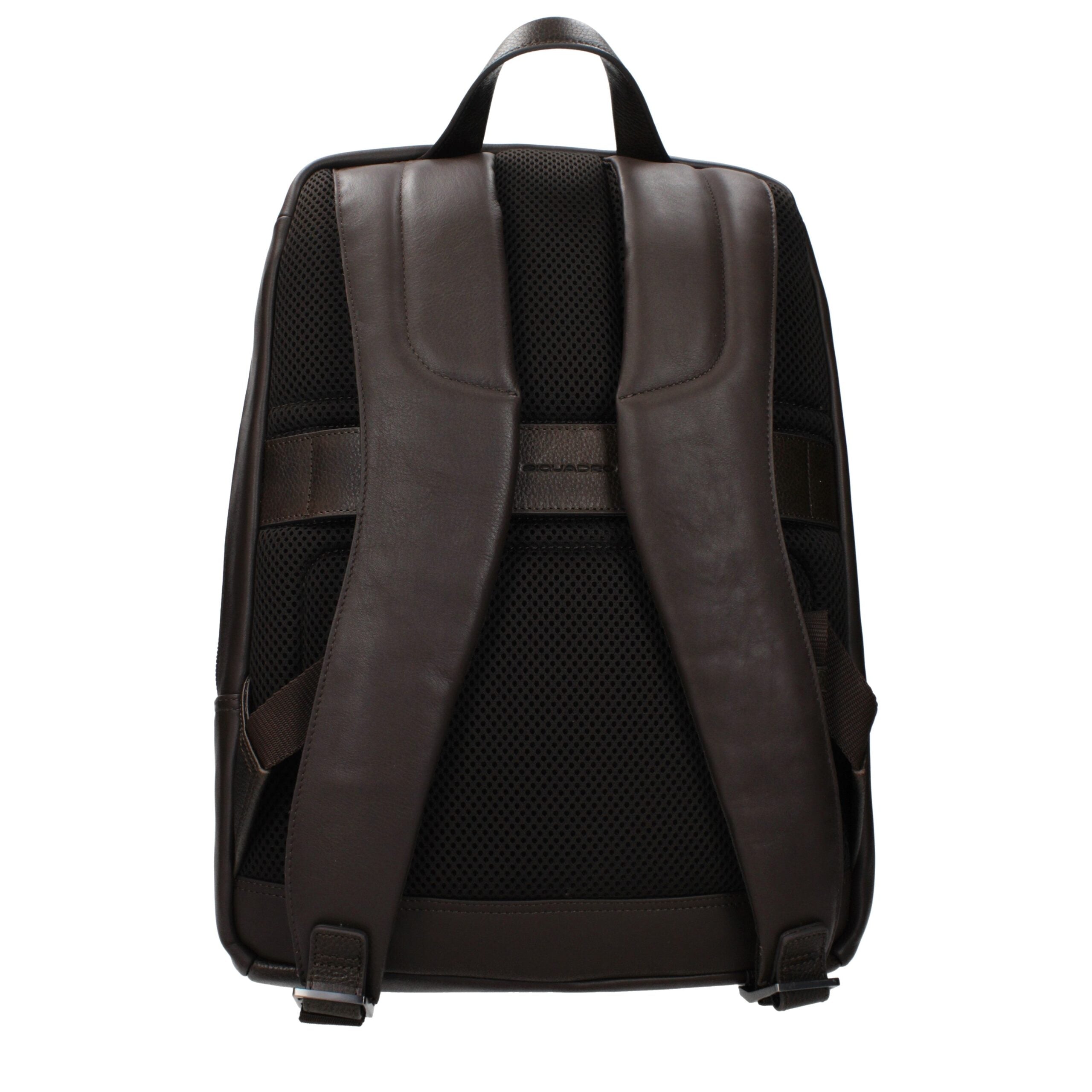 Piquadro Brauner Lederrucksack